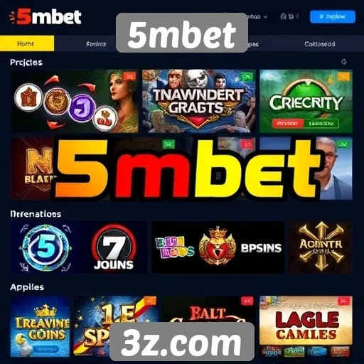Opções de jogos disponíveis no 5mbet
