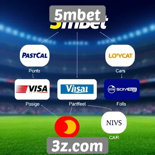 Sistemas de pagamento e retiradas no 5mbet