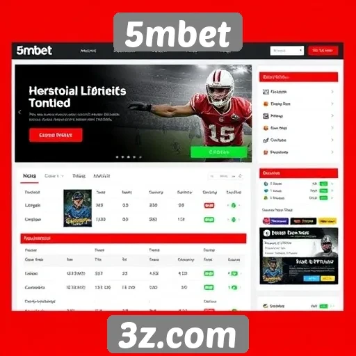 Avaliação da interface do usuário do site 5mbet
